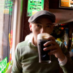 Christopher Fanucci at a pub in Dublin