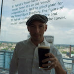 Chris Fanucci at the Guinness Storehouse